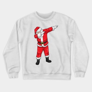 Santa Claus Christmas Hip Hop Dance Dab Crewneck Sweatshirt